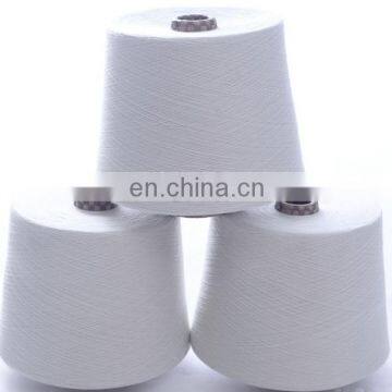 Wholesale Manufacturing 21s Crochet Milk Ring Spun White Pima Organic Cotton Knitting Yarn photo-4