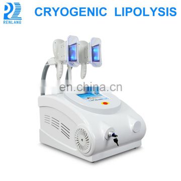 Mini style 2 cryo handles weight loss cryolipolysis machine for sale