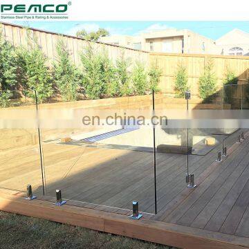 Indoor 304 316 Swimming Pool Casting Square Glass Fence Stainless Steel Railing Glass Spigot photo-7