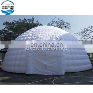 Windproof hot-sale large inflatable igloo camping tent