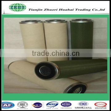 Polyester material glass fiber natural gas coalescence filter used for chemical industry