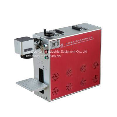 Portable type desktop fiber laser marking machine for metal engraving printing