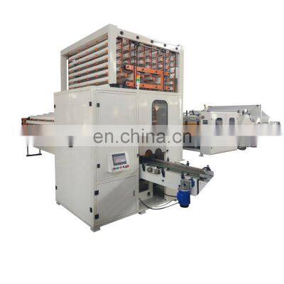 Automatic toilet paper and kitchen towel paper production line