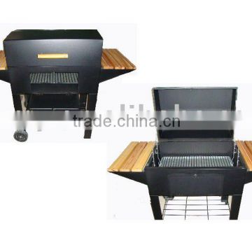 Charcoal BBQ smoker