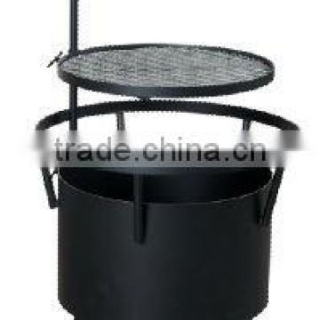 Charcoal BBQ smoker