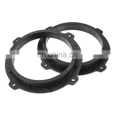 2x 6.5 inch Car Front Door Speaker Mat Adapter Plates Bracket Spacers Ring for Hyundai ix20 ix25 ix35