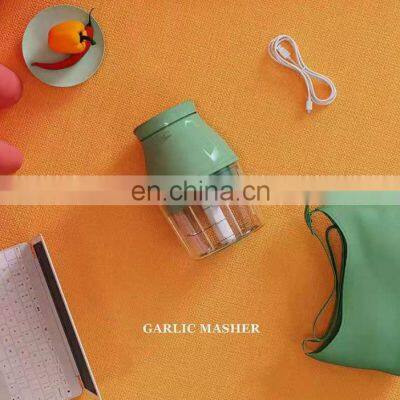 Factory Directly 45W 100ML 250ML Wireless Rechargeable Portable Mini Electric Garlic Food Chopper