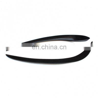 6pcs/set CLS Style W218 Carbon Fiber Car Bumper Canards for Mercedes Benz W218 CLS400 CLS550 photo-4
