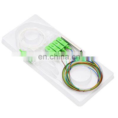 FTTH Steel Tube Type 1X8 PLC Splitter Single Mode 1*8 Mini Fiber Optic Splitter photo-4