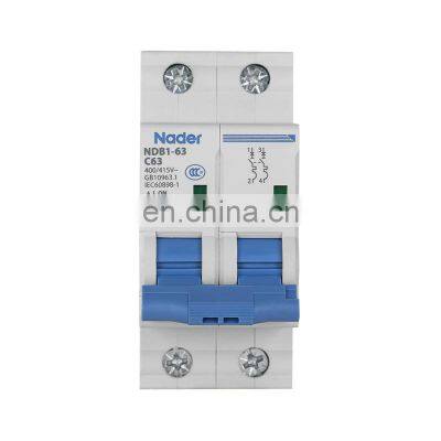 5G Telecom Base Station Circuit Breaker NDB1-63 Nader photo-4