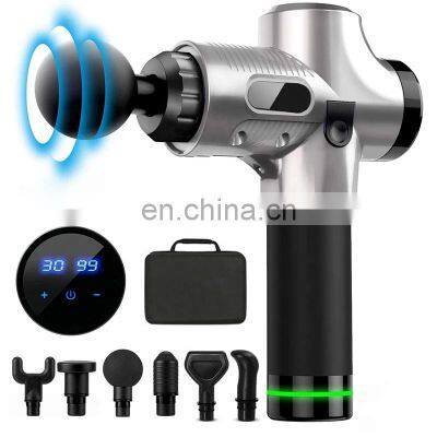 Factory direct sales fascia gun muscle massager vibrator fitness equipment muscle massage gun