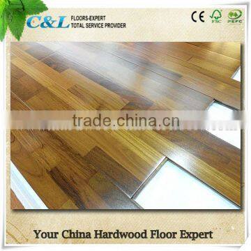 Hot selling teak wood parquet flooring for indoor decoration