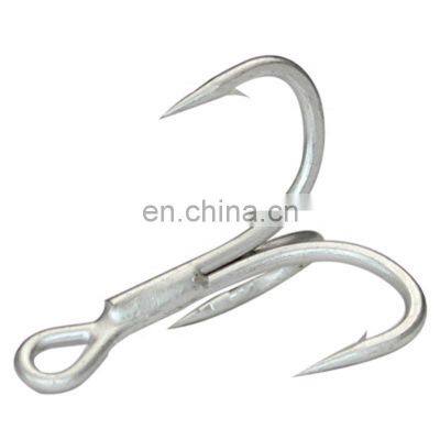 saltwater swim bait treble  sea  fishing hooks 2/0 Tin coated large treble hooks 4/0