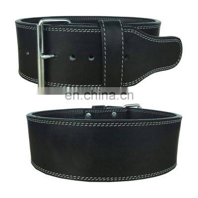 Genuine Leather Power Lifting Belt Weight Lifting Back Support Power Belt GYM Fitness Equipment Workout Exercise