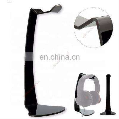 Acrylic Headphone Stand Headset Hanger Holder Earphone Gaming Desk Display Rack photo-4