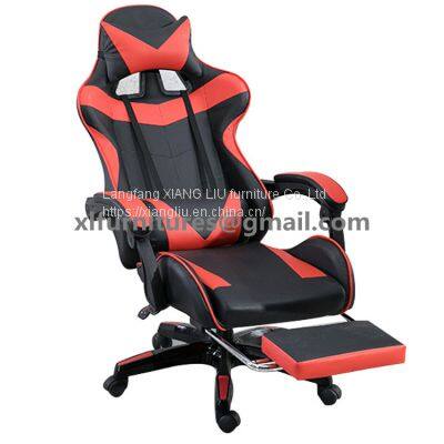 high back red gaming chair