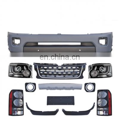 PP  Body Kit Bodykits For Discovery 3 Upgrade  Discovery 4 with Headlight Taillight Front Grill Bumper Bumper Guard