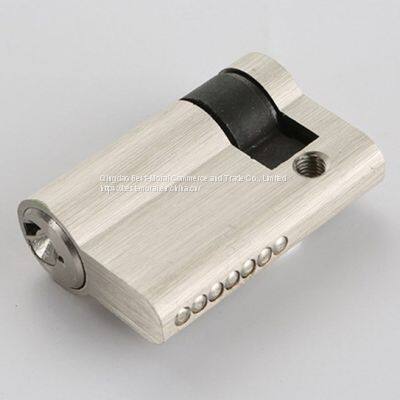 Anti-theft Rust-proof Half Euro Profile Brass Lock Cylinder photo-3
