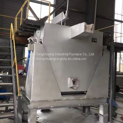 New regenerative gas melting heat preservation furnace with die casting machine