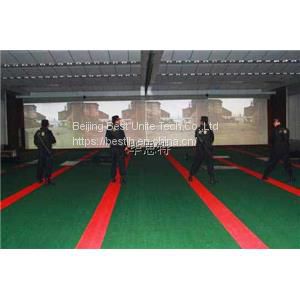 Simulated laser shooting training equipment automatic target reporting system in shooting range