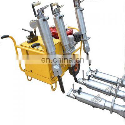 Diesel Engine Portable Hydraulic Rock Splitter Price for Sale photo-5