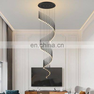 New Creative LED Chandelier Simple Loft LED Pendant Light For Indoor Home Living Room Hall Hotel Ceiling Hanging Lamp