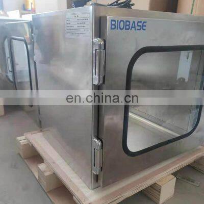 H Biobase China Laboratory Use Fully Stainless Steel Pass Box PB-01 Used in PCR Laboratory to Transfer Samples