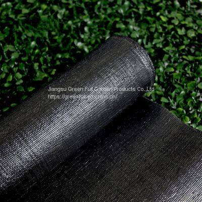 Black Plastic Ground Cover Agriculture Weed Control Fabric For Plant