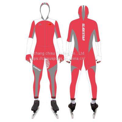 Custom Nordic Ski Apparel Alpine Ski Race Suits Windproof Skiing Speed Suits Training Suit Sportswear Outwear With Hat photo-4