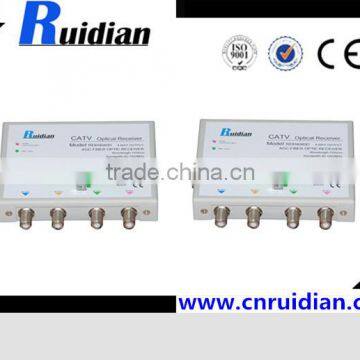 4 ways outport optical receiver node FTTH with wdm