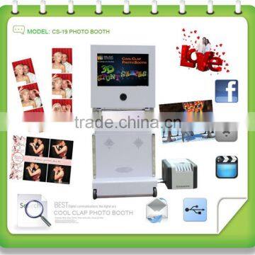 Funny Photo Cool Clap Portable Booth Kiosk Design