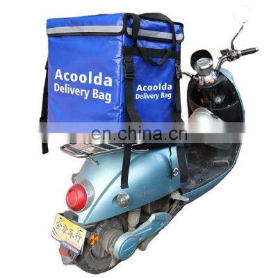 Motorcycle Waterproof Customized Logo Fast Cooler Thermal Insulated Food Delivery Bag