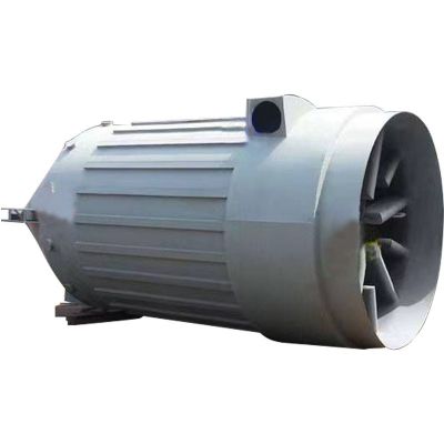 Large vertical dryer for drying carbon coal rod