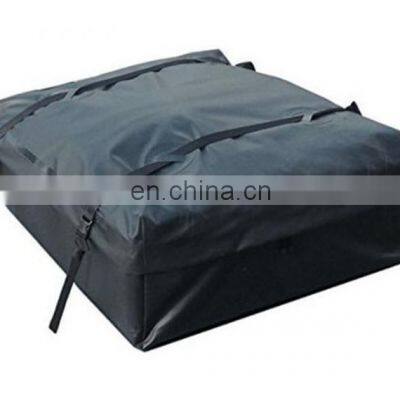 Expandable Canvas Soft Top Vehicle Cargo Roof Rack Box Bag photo-4