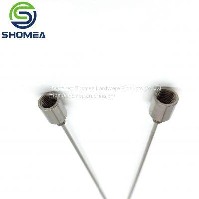 Shomea Customized 3G-32G Stainless Steel Swaged Needle With Male Thread Luer Lock photo-2