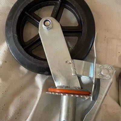 Mobile Scaffolding Building Materials Construction Steel Caster Wheel For Sale