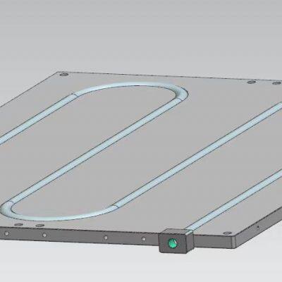 OEM focused Aluminum extruded cooling plate