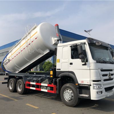 Diesel 4X2 High Pressure Vacuum Fecal Sewage Suction Tank Truck