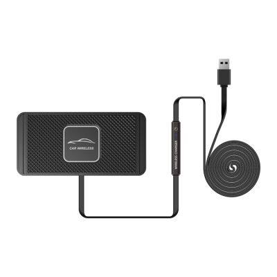 General vehicle -mounted anti-skid wireless charger fast magnetic wireless car pad