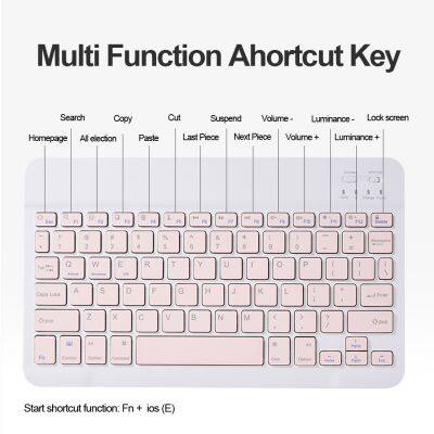 Portable for IPad Keyboard Case for Teclado Para Ipad Air 4 9th 8th 7th 10.2 11 Inch Custom Keyboards Mouse Cover photo-2