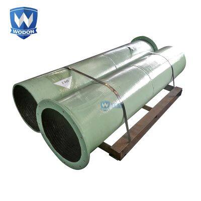 Wodon wear resistant bimetal pipe and fitting with chrome carbide coated harden pipe