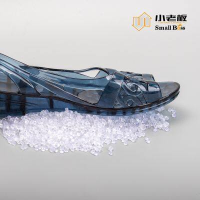 Plastic Shoes Making Pvc Footwear Raw Material Compounds Granules for Rain Boot photo-2