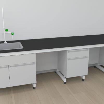 Steel-Wood Laboratory Workbench