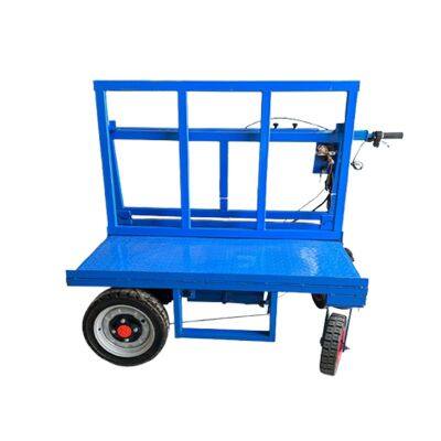 Electric Glass Stone Transport Frame Transport Cart Storage Rack Granite Glass Moving Trolley