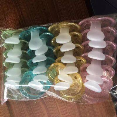 Quality BPA Free Wholesale Silicone Adult Pacifier With Two Sizes Choice and Various Colour photo-4