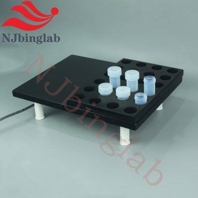 Graphite PFA Coated Anti-Corrosion Hotplate With Efficiently Heating Rack to Fix Vials photo-1