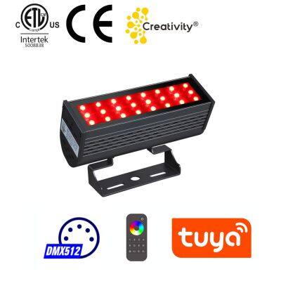 UL ETL Listed 50W 100W 150W DMX512 Wireless RGB RGBW 5 Years Warranty Flood Light photo-2