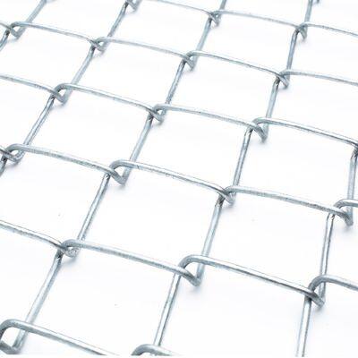 Galvanized Chain Link Fence 8 ft Chain Link Fence Wire Fence for Construction photo-2