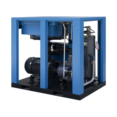 15kW Belt-Driven Frequency Inverter Screw Compressor With Air-Cooled System