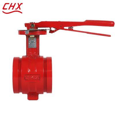 D371X PN16 Handwheel/Turbine Fire SAFE Signal Grooved Gear Actuator & Tamper Switch